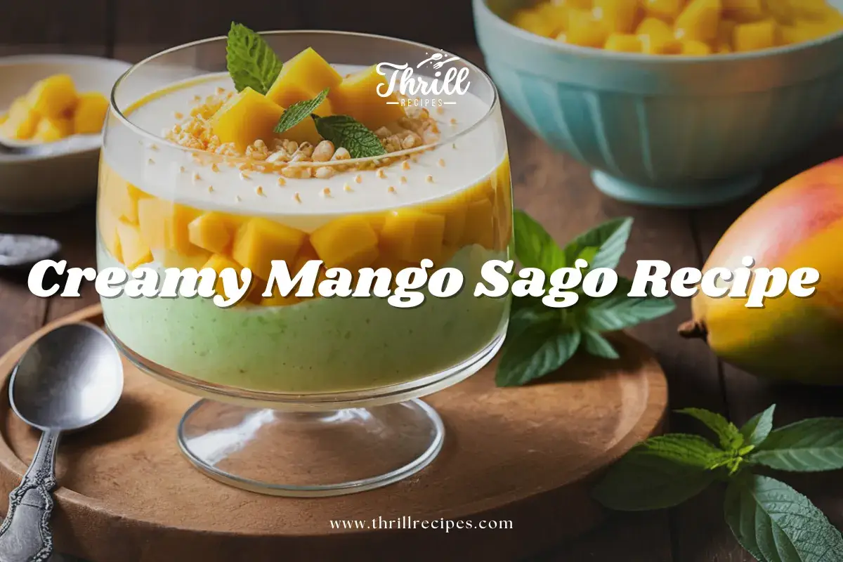 mango sago recipe