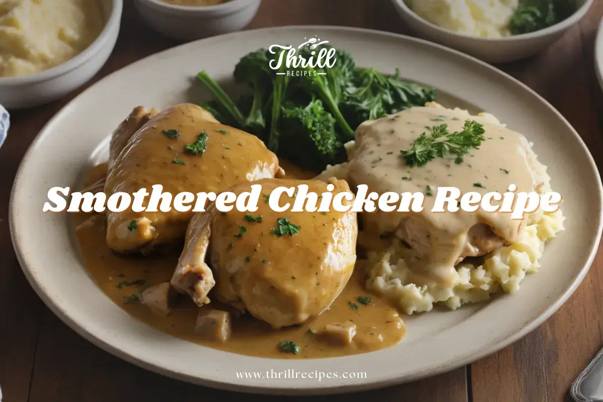 smothered chicken recipe